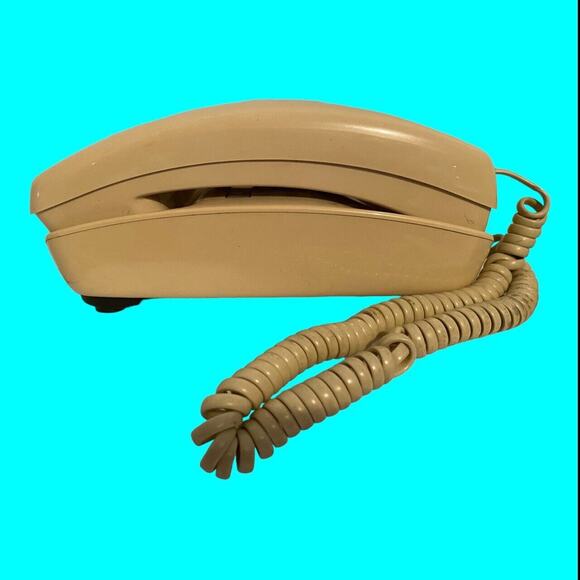 Vintage Retro Yellow Pac Tel Princess Push Button Phone Working - Picture 6 of 10